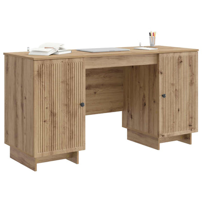 Bureau Artisanaal eiken Bewerkt hout 142,5 x 50 x 75 cm