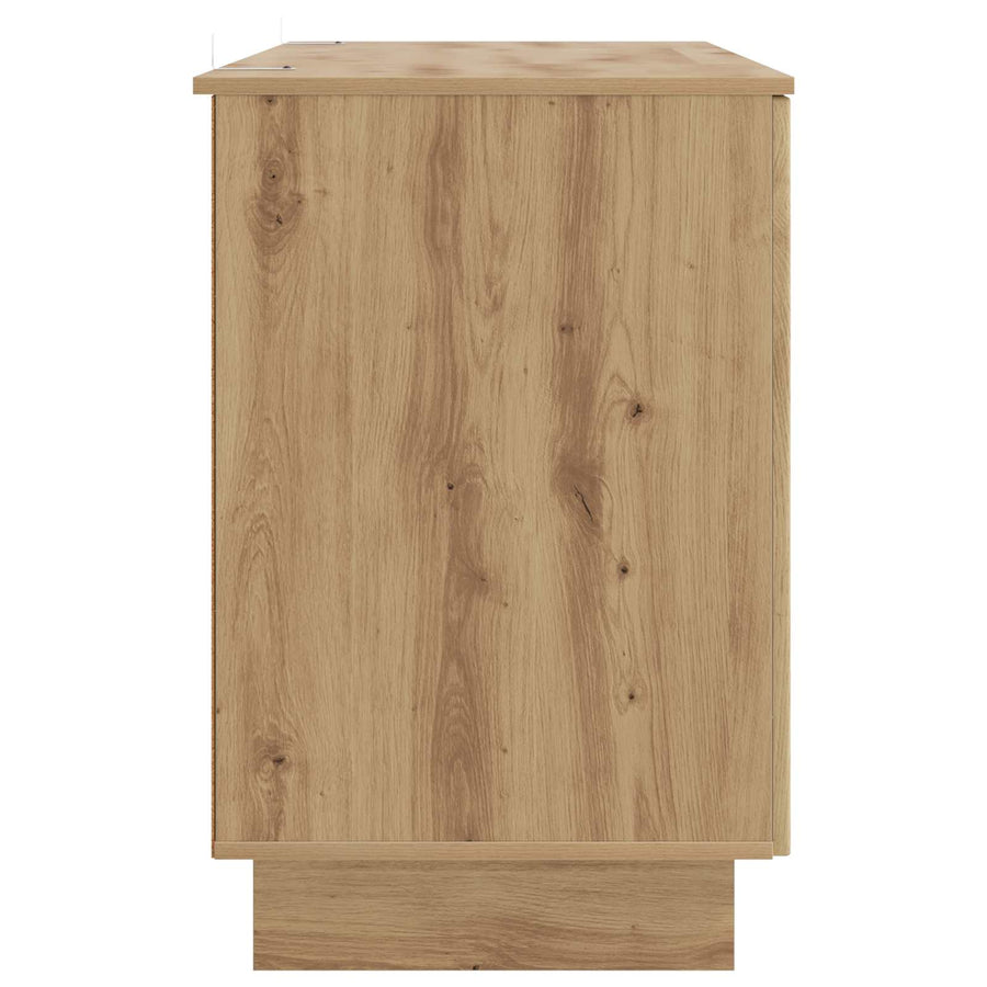 Bureau Artisanaal eiken Bewerkt hout 142,5 x 50 x 75 cm
