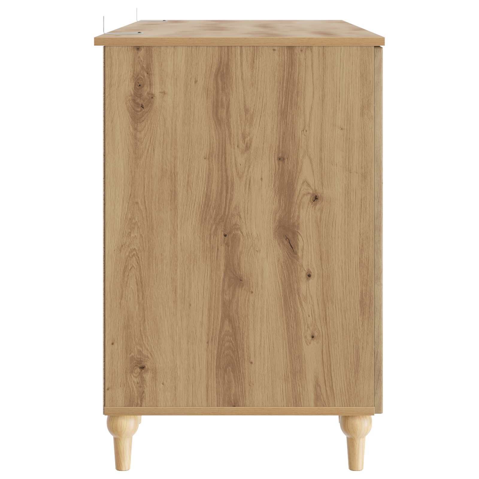 Bureau Artisanaal eiken 142,5 x 50 x 75 cm Bewerkt hout