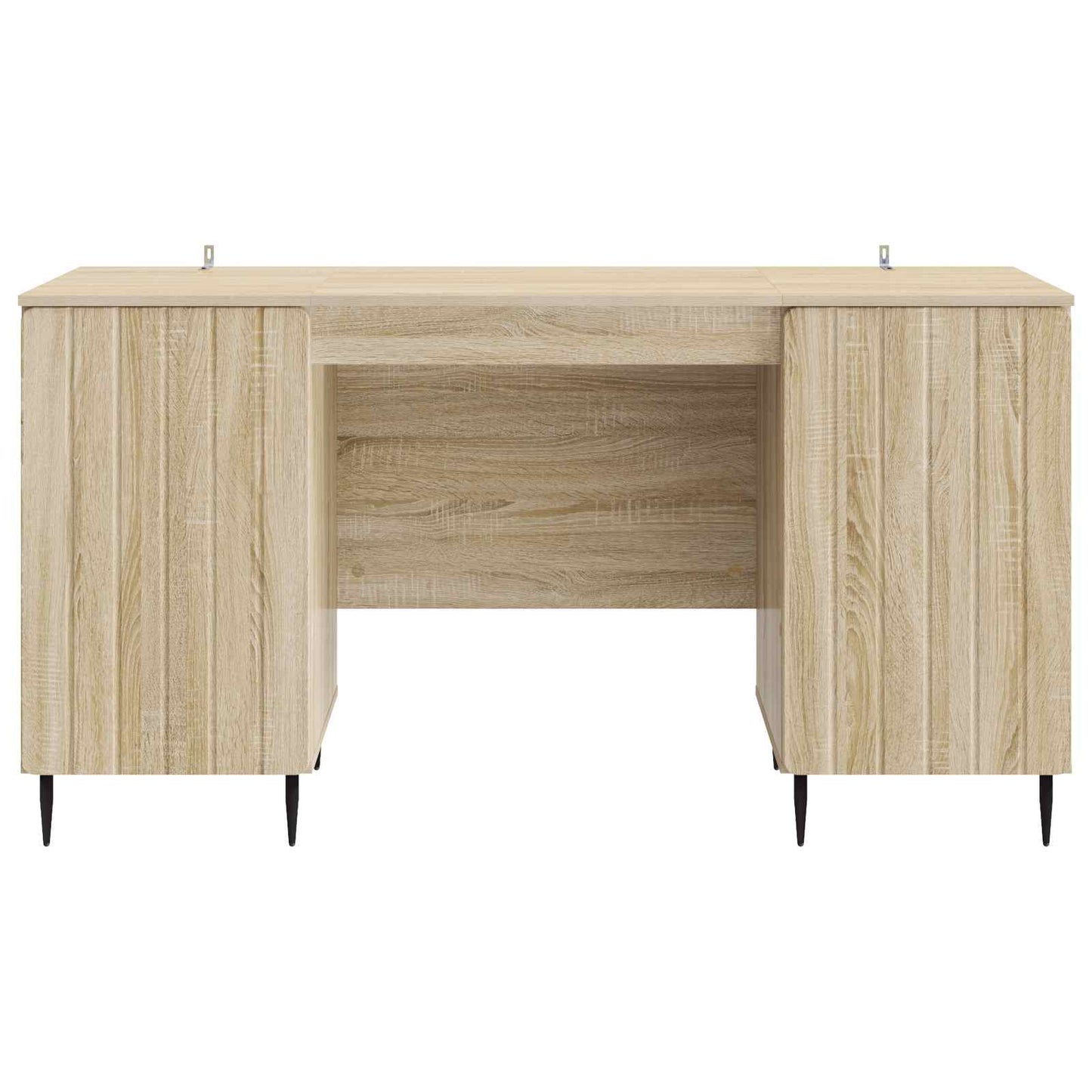 Bureau met plank Sonoma Eiken 142,5 x 50 x 75 cm Bewerkt hout