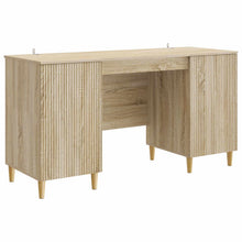 Bureau met plank Sonoma Eiken 142,5 x 50 x 75 cm Bewerkt hout
