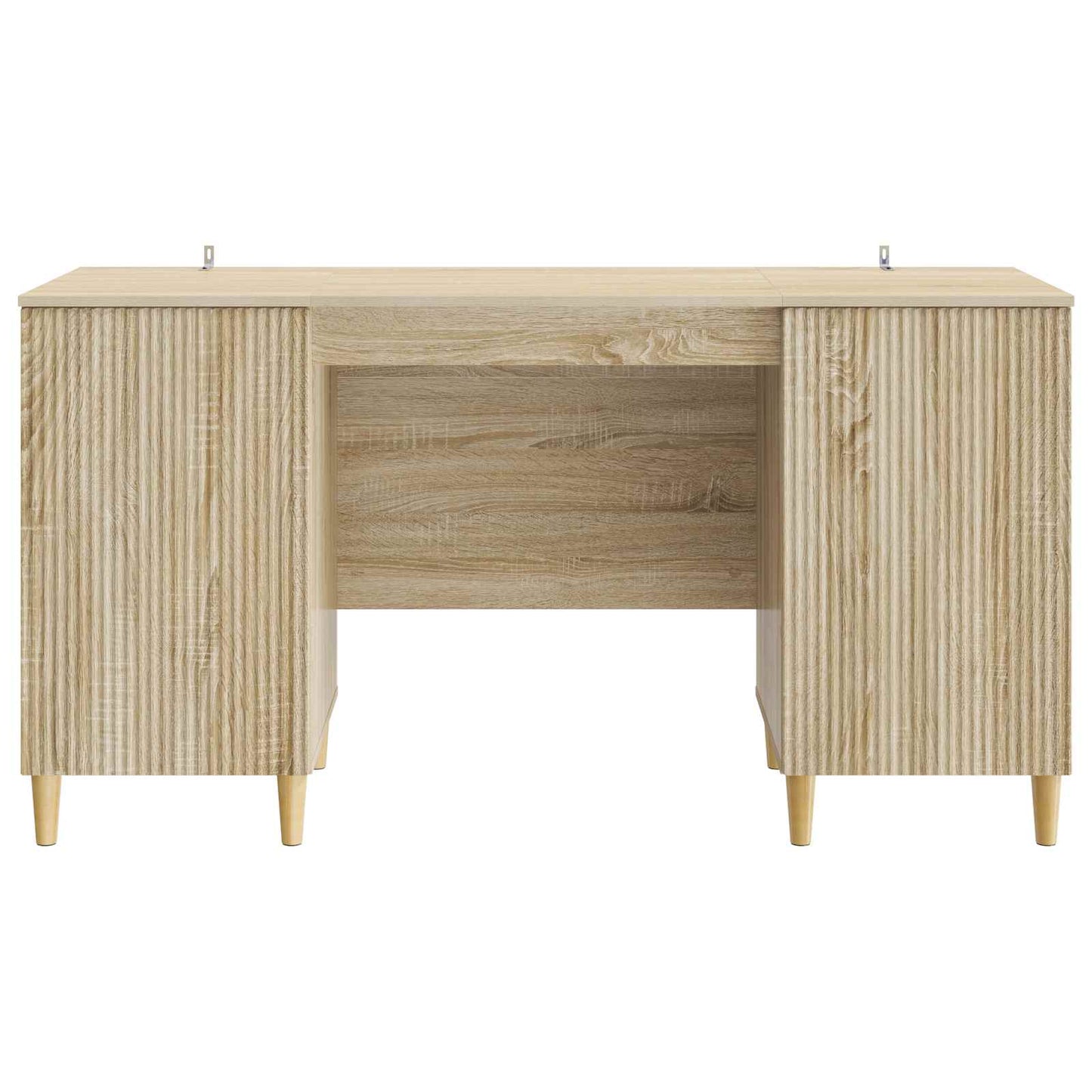 Bureau met plank Sonoma Eiken 142,5 x 50 x 75 cm Bewerkt hout
