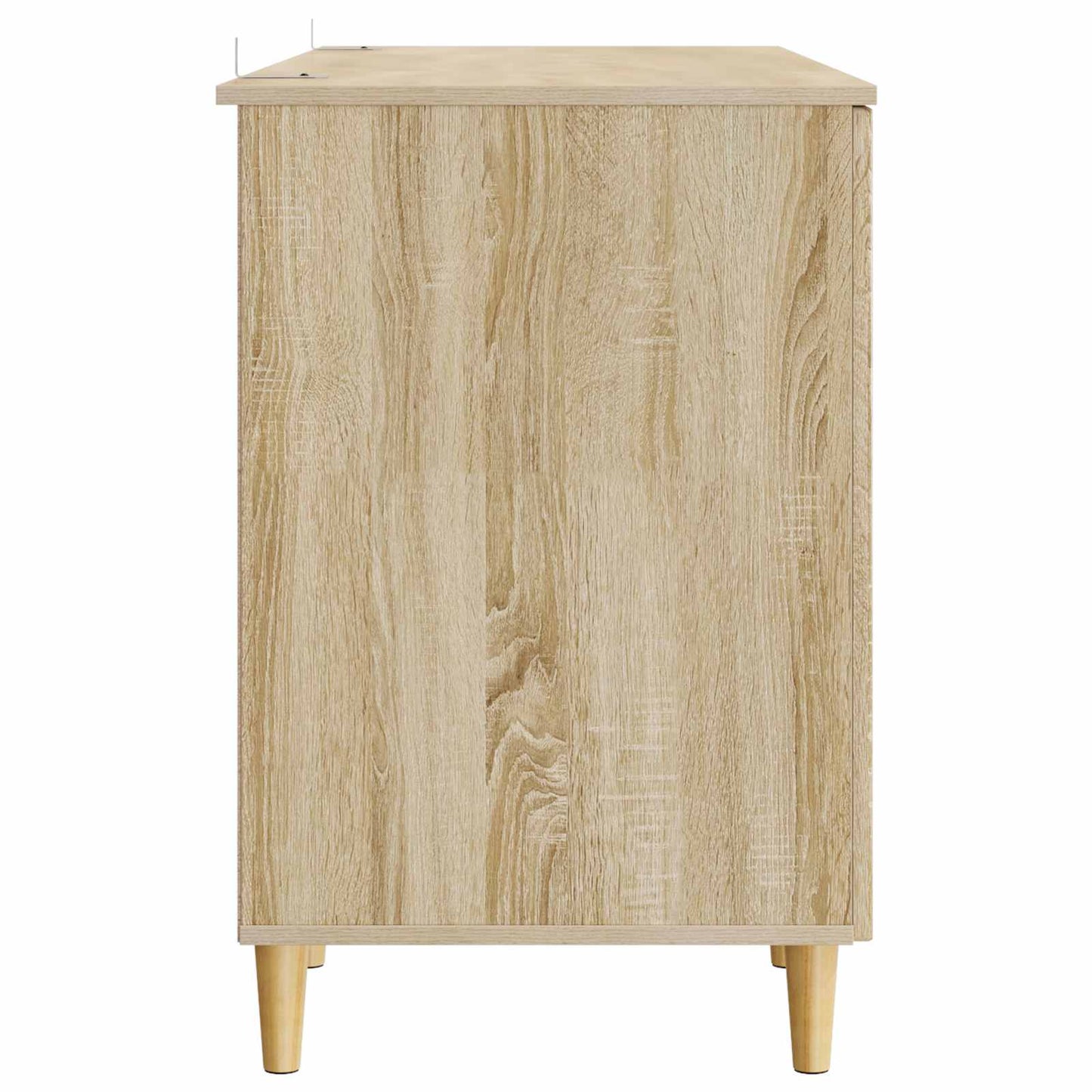 Bureau met plank Sonoma Eiken 142,5 x 50 x 75 cm Bewerkt hout