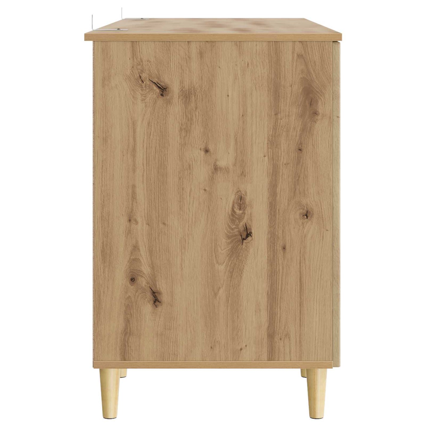 Bureau Artisanaal eiken 142,5 x 50 x 75 cm Bewerkt hout