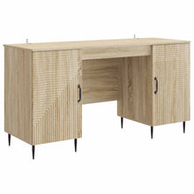 Bureau met plank Sonoma Eiken 142,5 x 50 x 75 cm Bewerkt hout