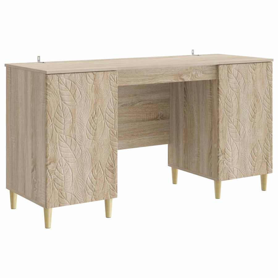 Bureau Sonoma Eiken Bewerkt hout 142,5 x 50 x 75 cm