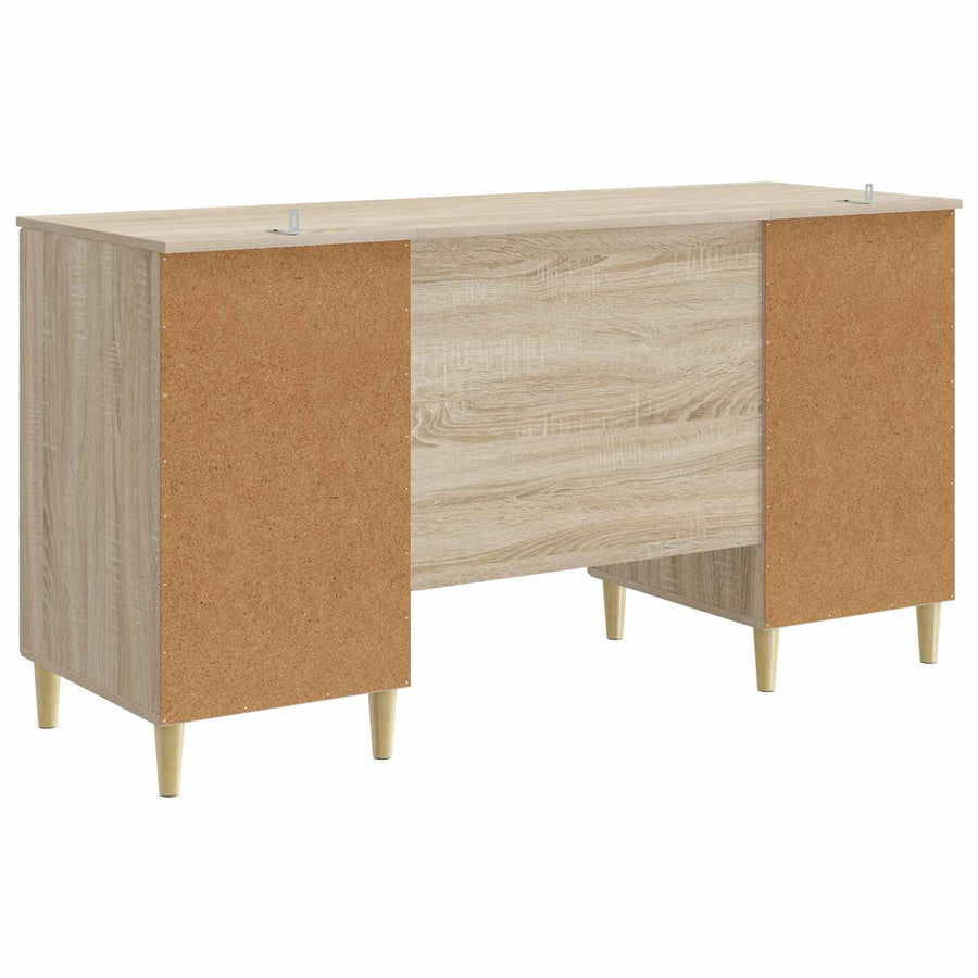 Bureau Sonoma Eiken Bewerkt hout 142,5 x 50 x 75 cm