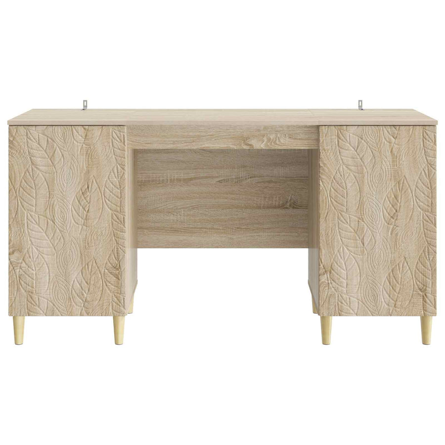 Bureau Sonoma Eiken Bewerkt hout 142,5 x 50 x 75 cm