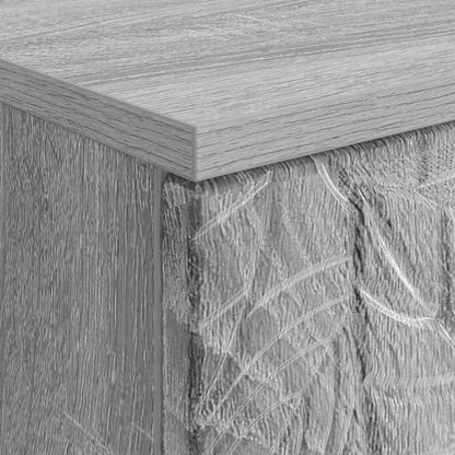 Bureau Grijs Sonoma Bewerkt hout 142,5 x 50 x 75 cm