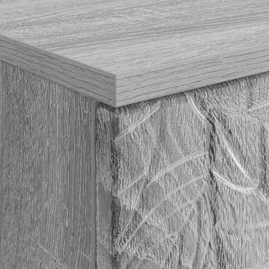 Bureau Grijs Sonoma Bewerkt hout 142,5 x 50 x 75 cm