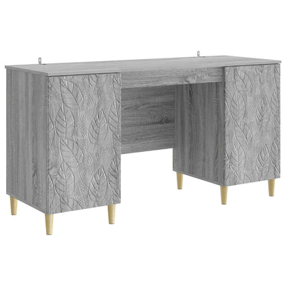 Bureau Grijs Sonoma Bewerkt hout 142,5 x 50 x 75 cm