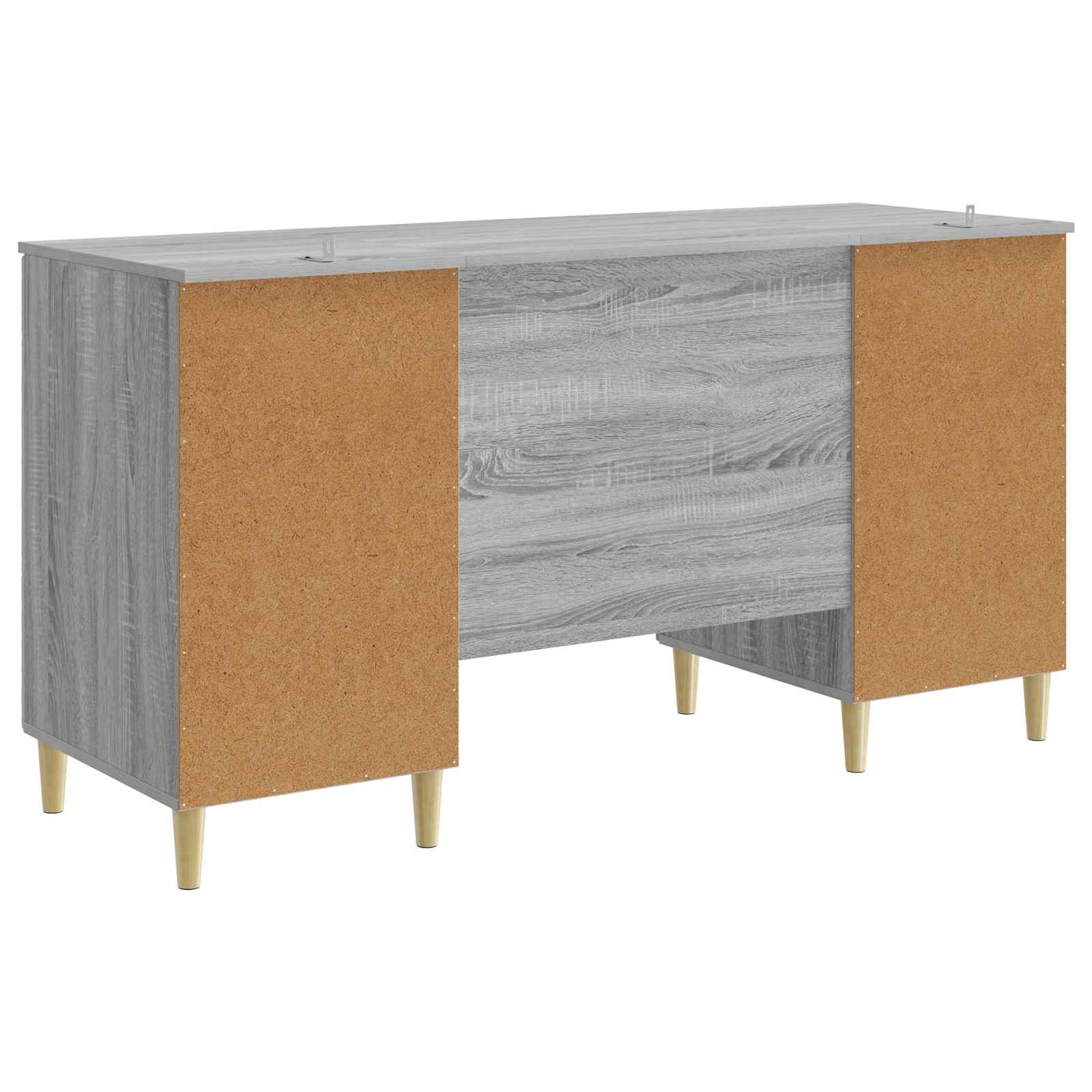 Bureau Grijs Sonoma Bewerkt hout 142,5 x 50 x 75 cm