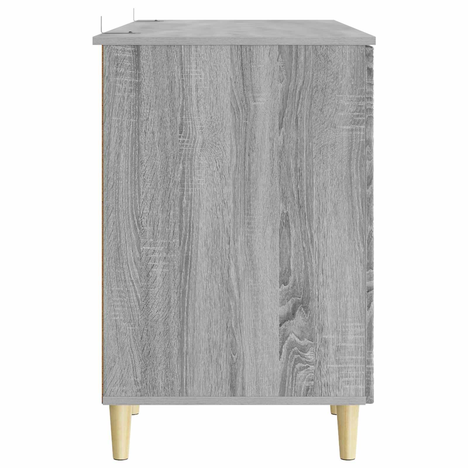 Bureau Grijs Sonoma Bewerkt hout 142,5 x 50 x 75 cm