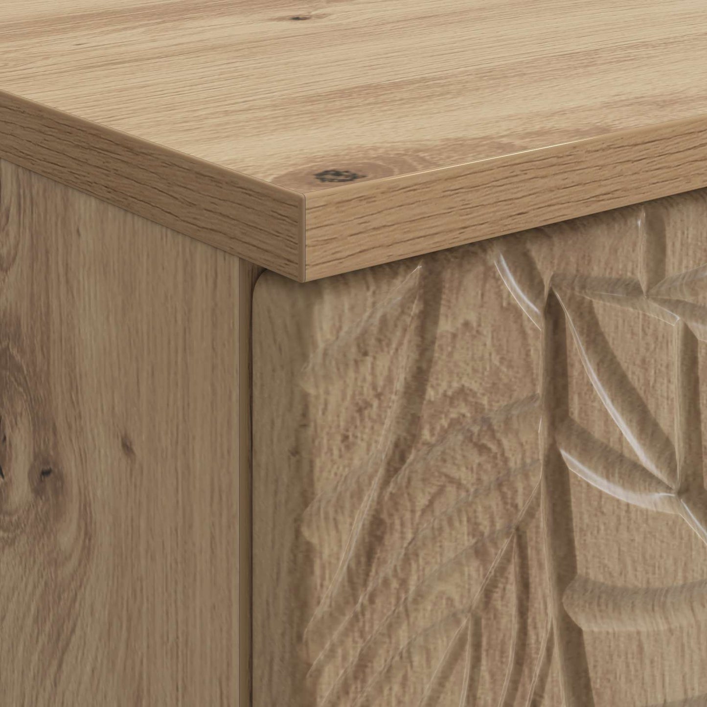 Bureau Artisanaal eiken Bewerkt hout 142,5 x 50 x 75 cm