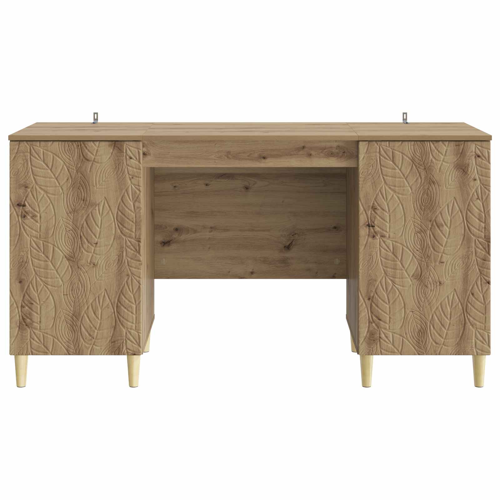 Bureau Artisanaal eiken Bewerkt hout 142,5 x 50 x 75 cm