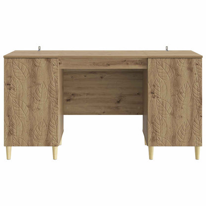 Bureau Artisanaal eiken Bewerkt hout 142,5 x 50 x 75 cm