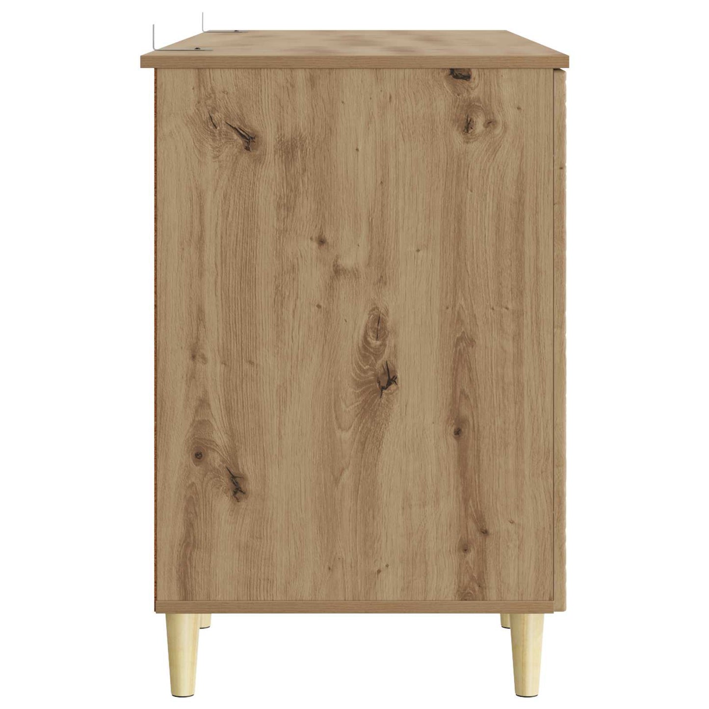 Bureau Artisanaal eiken Bewerkt hout 142,5 x 50 x 75 cm