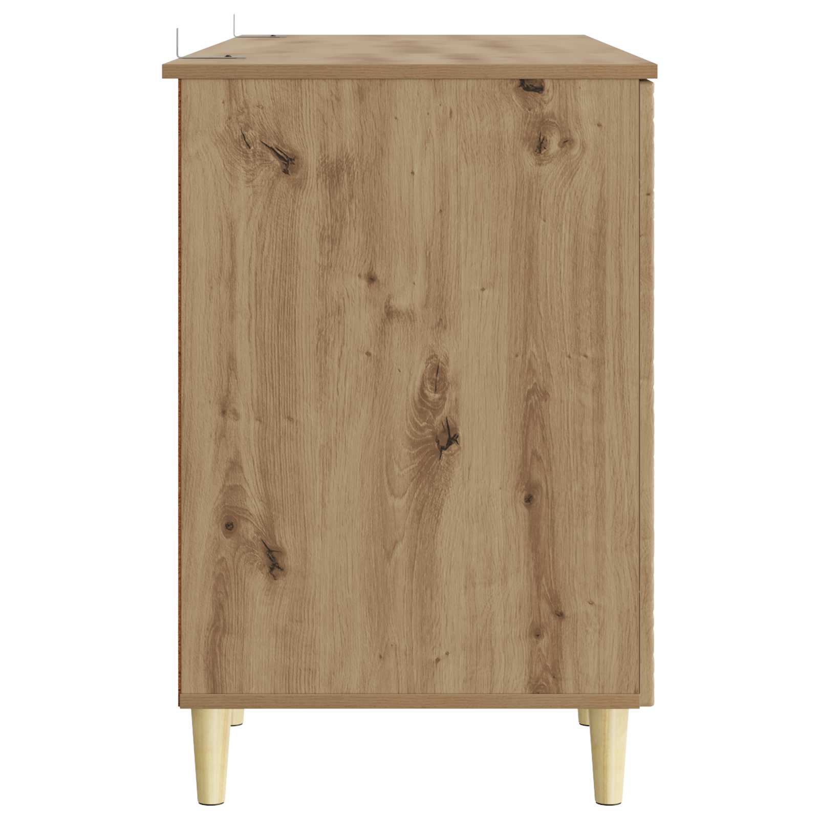 Bureau Artisanaal eiken Bewerkt hout 142,5 x 50 x 75 cm