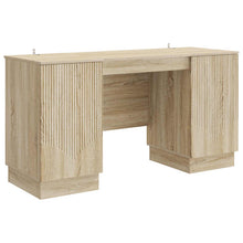 Bureau met plank Sonoma Eiken 142,5 x 50 x 75 cm Bewerkt hout