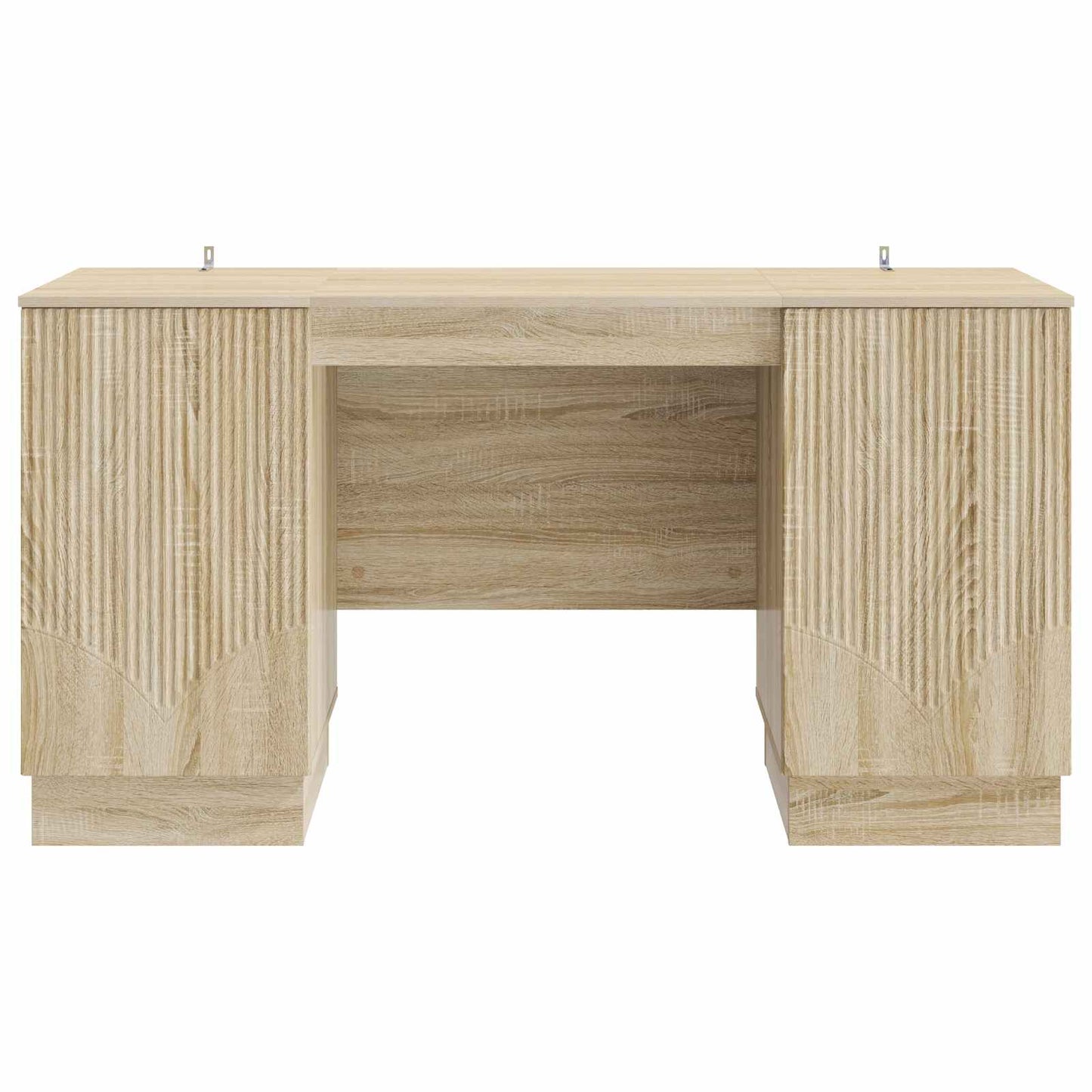 Bureau met plank Sonoma Eiken 142,5 x 50 x 75 cm Bewerkt hout