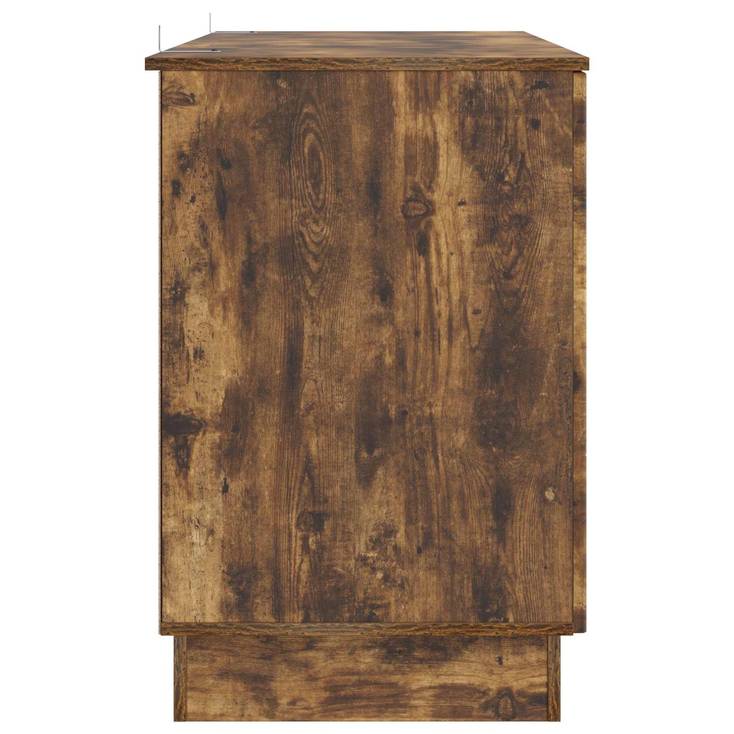 Bureau met plank Gerookt eiken 142,5 x 50 x 75 cm Bewerkt hout