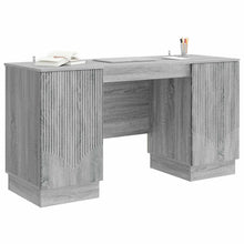 Bureau met plank Grijs sonoma 142,5 x 50 x 75 cm Bewerkt hout