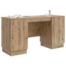 Bureau Artisanaal eiken 142,5 x 50 x 75 cm Bewerkt hout