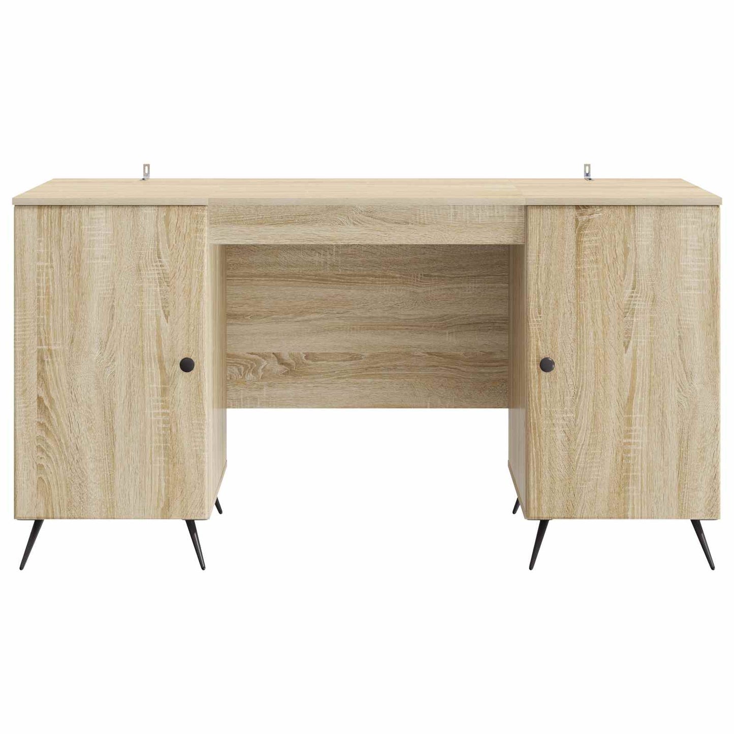 Bureau met plank Sonoma Eiken 142,5 x 50 x 75 cm Bewerkt hout