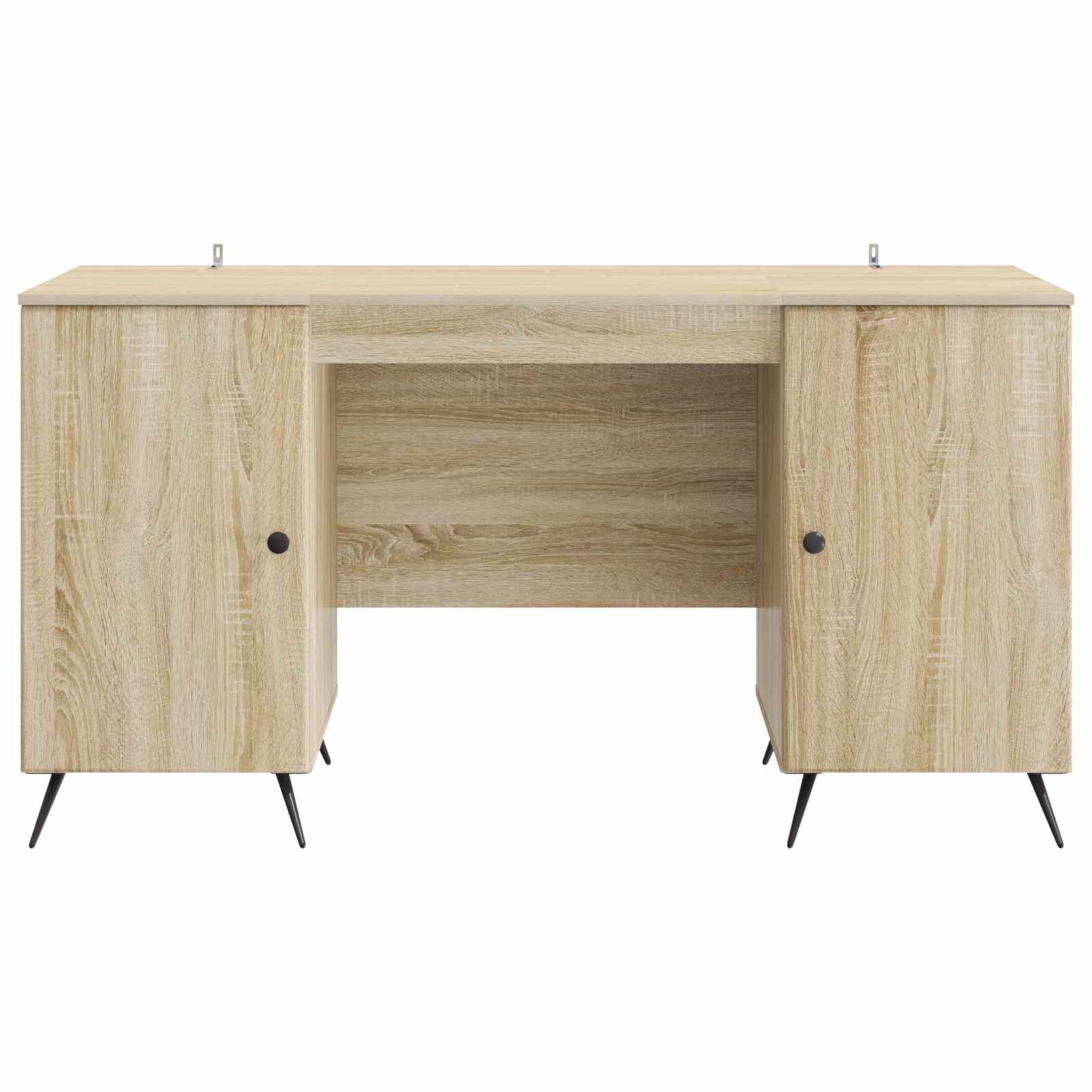 Bureau met plank Sonoma Eiken 142,5 x 50 x 75 cm Bewerkt hout