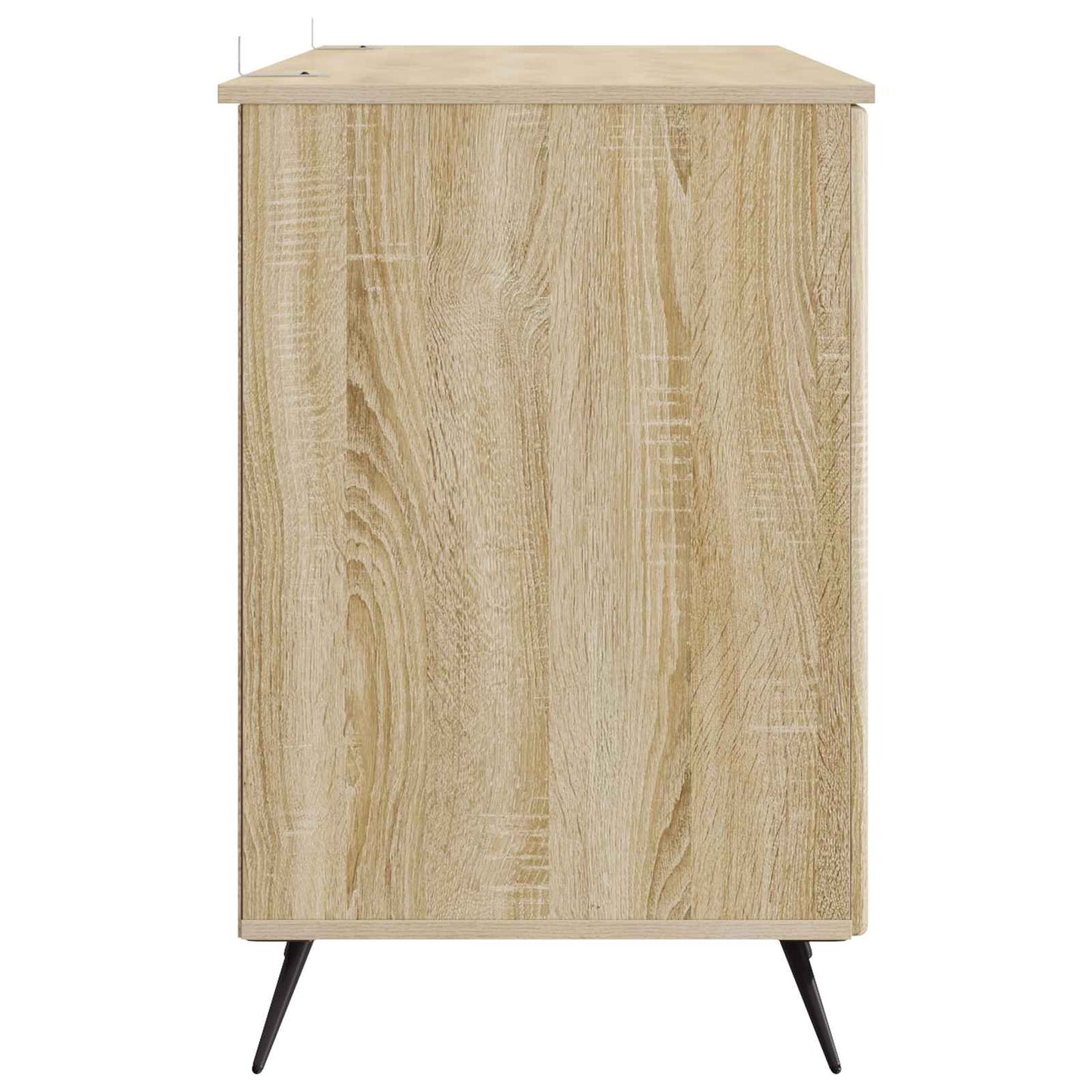 Bureau met plank Sonoma Eiken 142,5 x 50 x 75 cm Bewerkt hout
