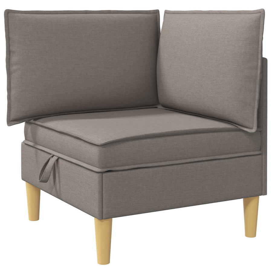 Opslagottoman Taupe