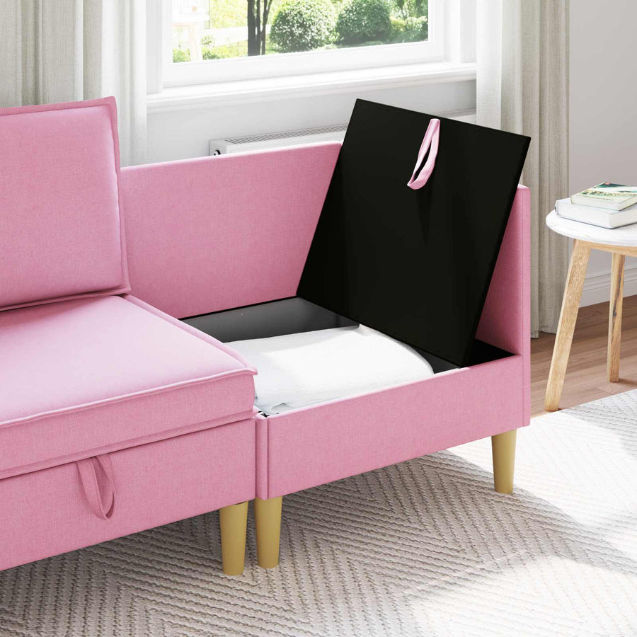 Opslagottoman Roze