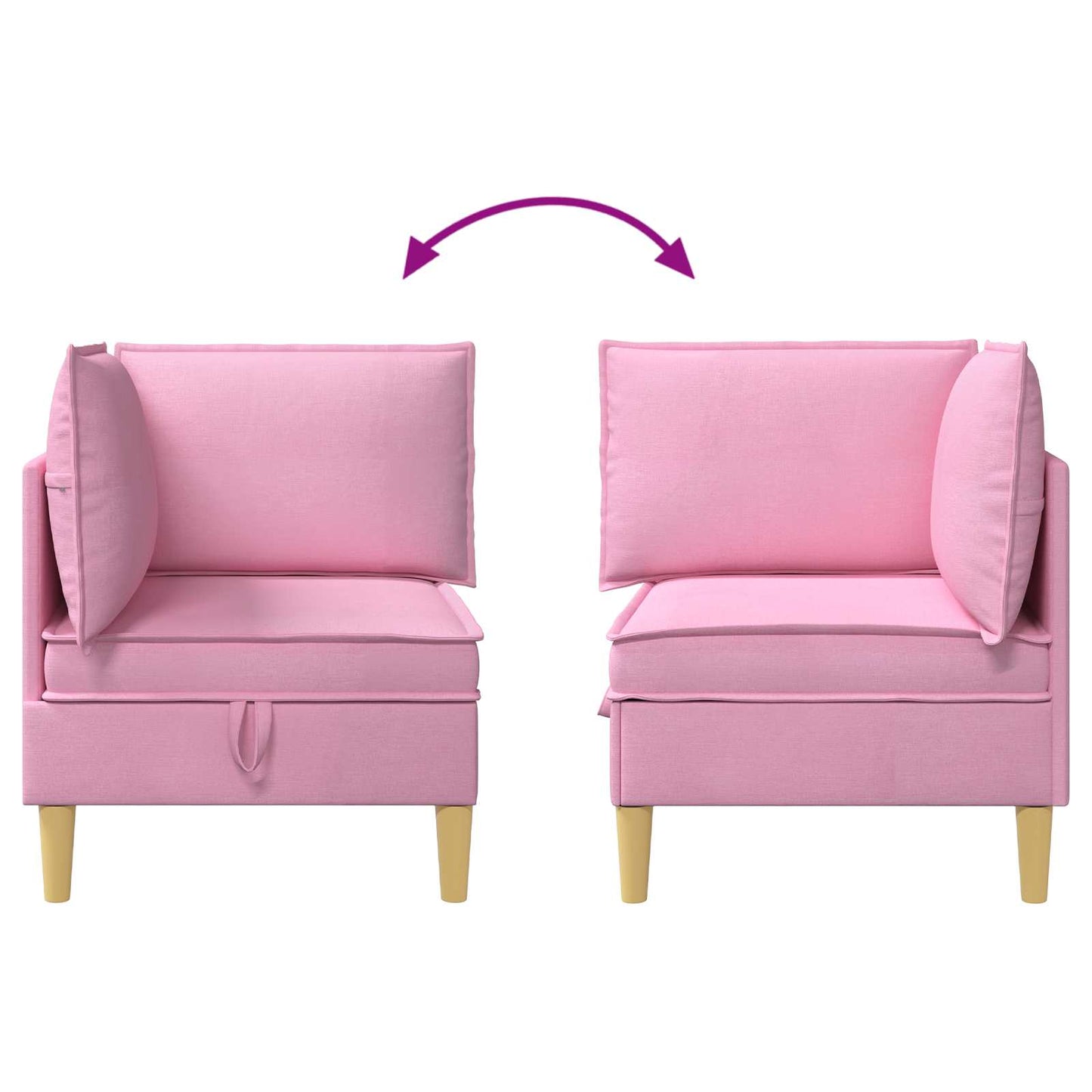 Opslagottoman Roze
