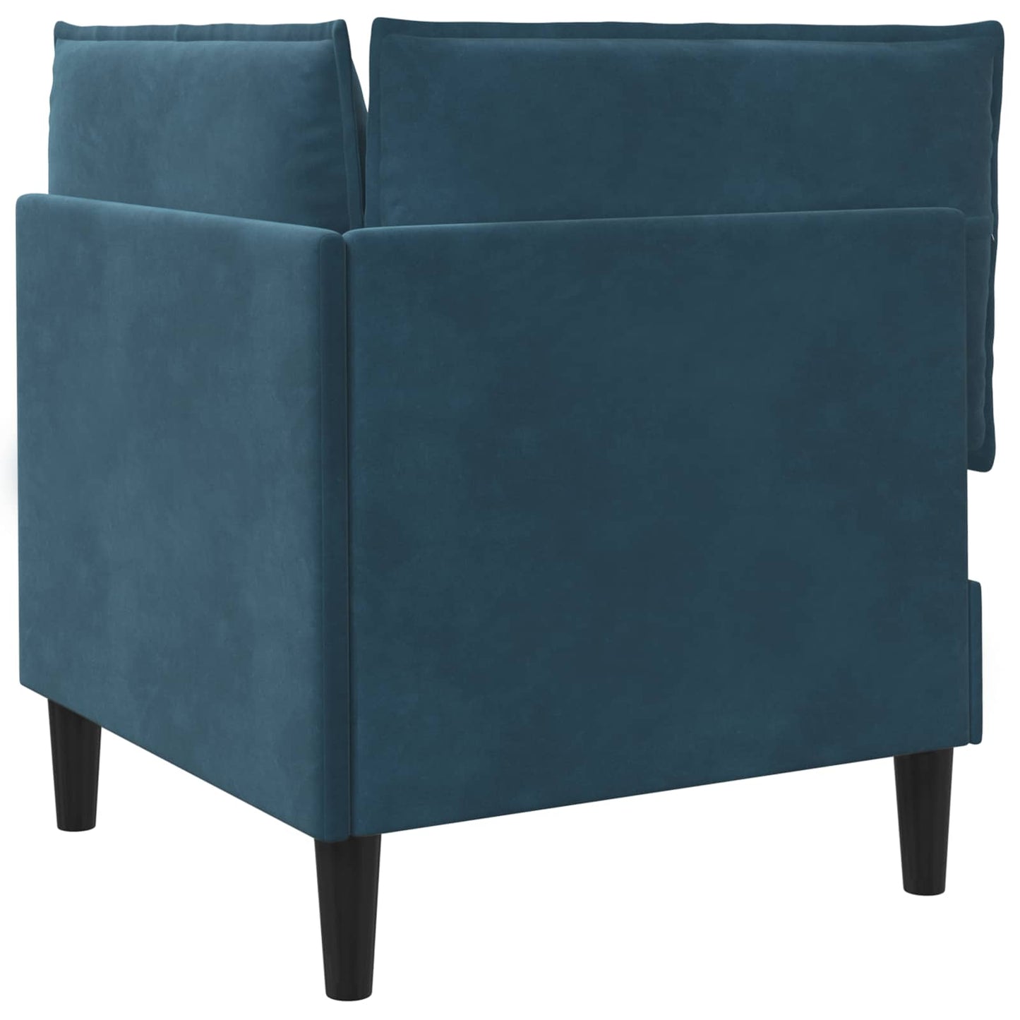 Bank met opslag Blauw Fluweel