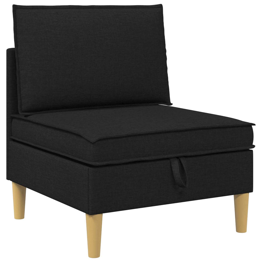 Opslagottoman Zwart