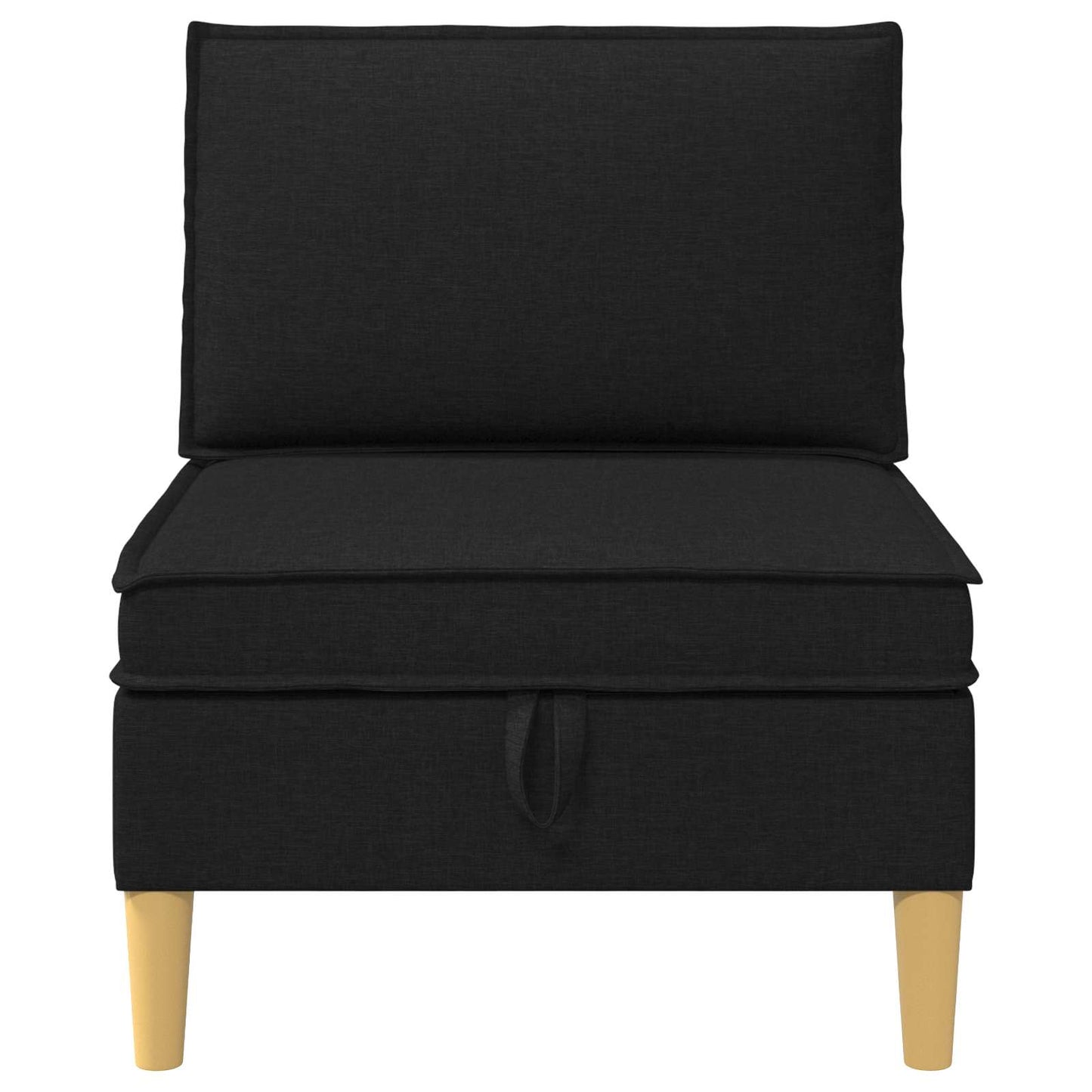 Opslagottoman Zwart
