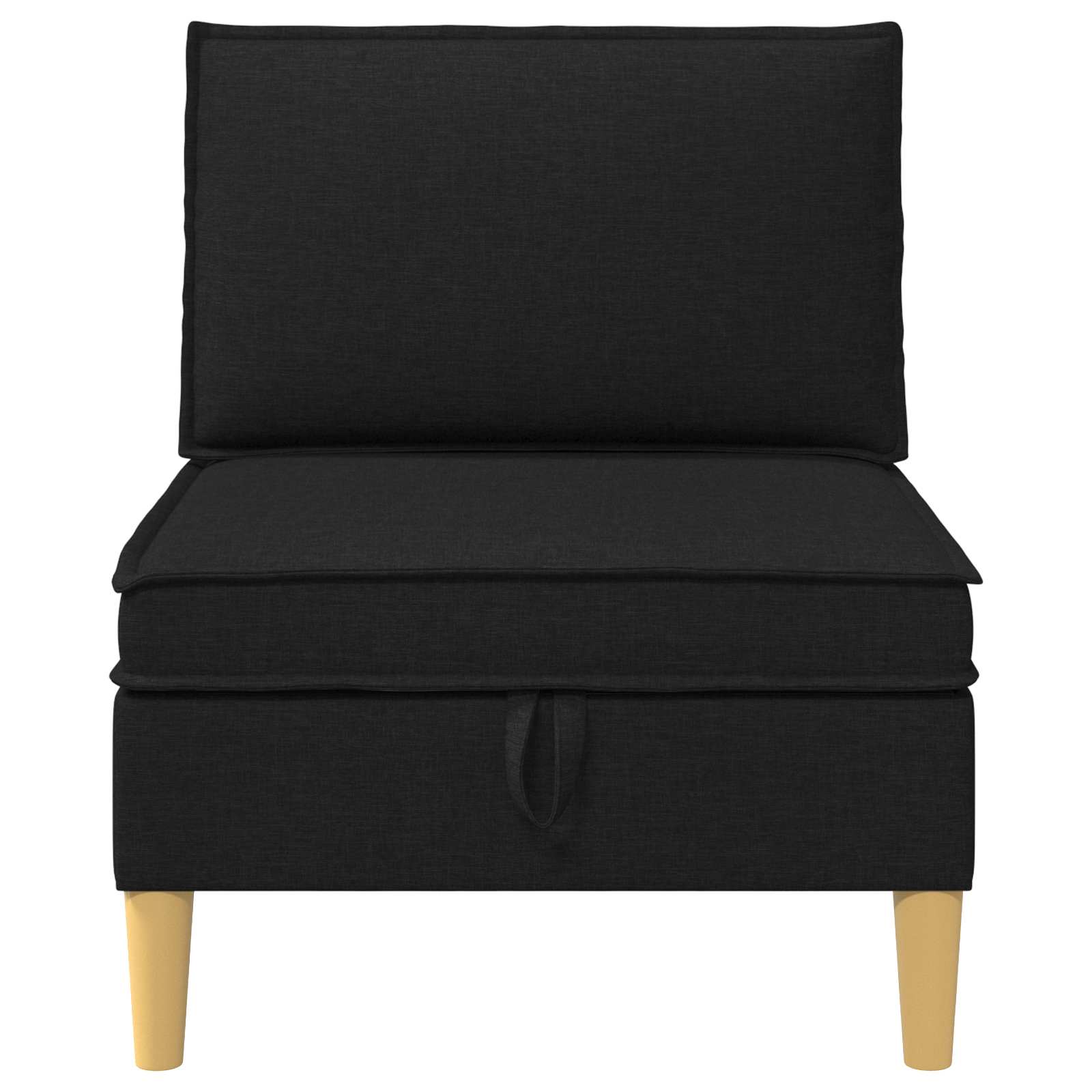 Opslagottoman Zwart