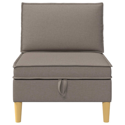 Opslagottoman Taupe