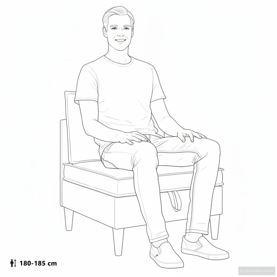 Opslagottoman Blauw