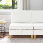 Storage Ottoman White