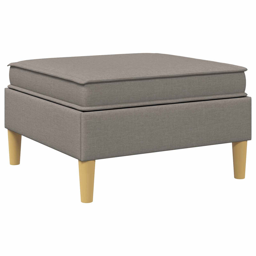 Sofa Kruk met Opslag Taupe Stof