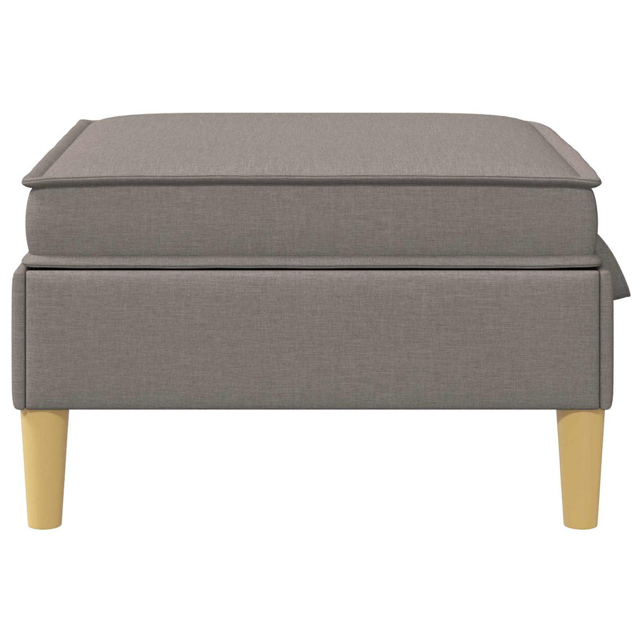 Sofa Kruk met Opslag Taupe Stof