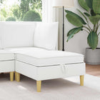 Storage Ottoman White