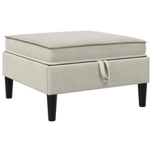 Sofa Kruk met Opslag Havermout Fluweel