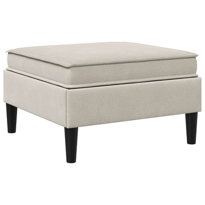 Sofa Kruk met Opslag Havermout Fluweel