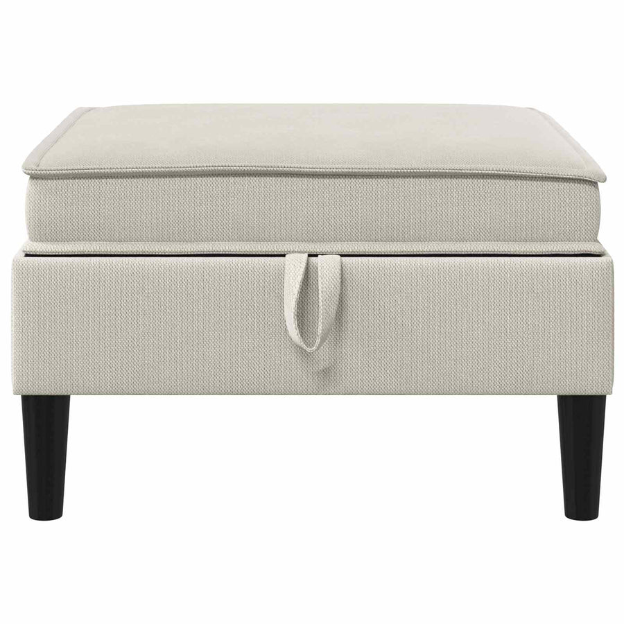 Sofa Kruk met Opslag Havermout Fluweel