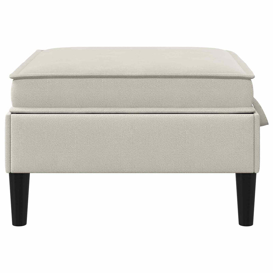 Sofa Kruk met Opslag Havermout Fluweel