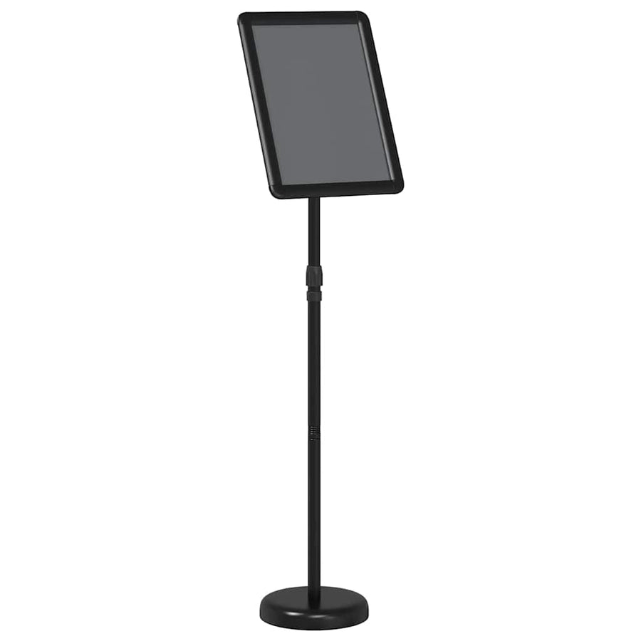 Beurs Displays Zwart 25 x 25 x 125 cm Aluminium
