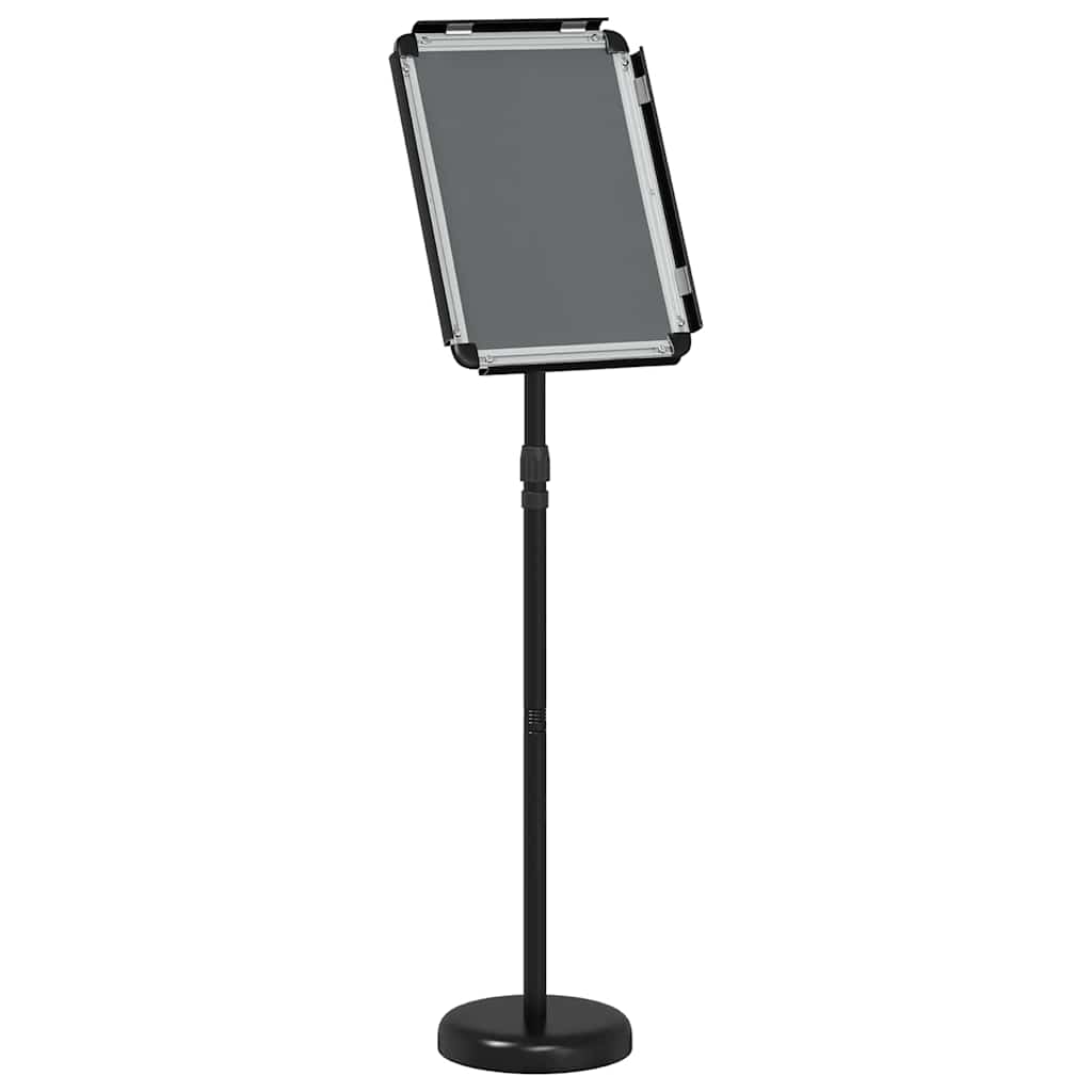 Beurs Displays Zwart 25 x 25 x 125 cm Aluminium