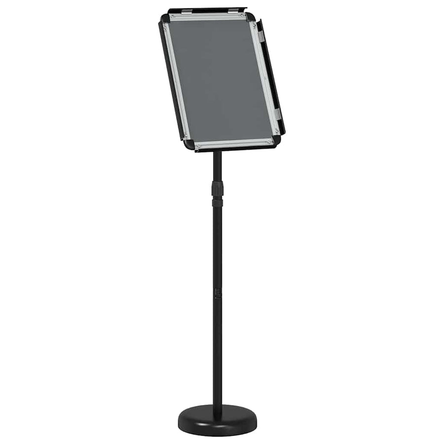 Beurs Displays Zwart 25 x 25 x 125 cm Aluminium